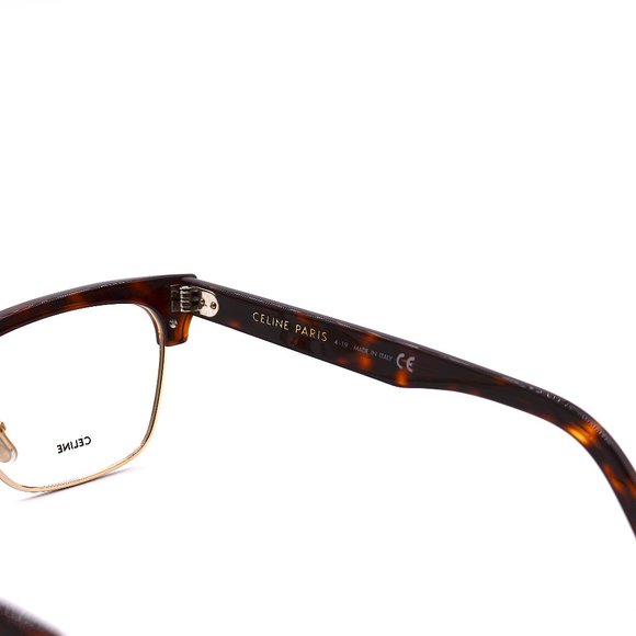 NEW CELINE PARIS CL50026U 030 HAVANA GOLD AUTHENTIC EYEGLASSES FRAME - Picture 10 of 15